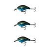 3x 13 Fishing 60mm Jabber Jaw Crankbait Fishing Lures - Old Gregg