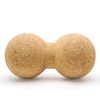 66fit Cork Peanut Massage Ball for Muscle Relief / Myofascial Release