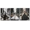 3pcs A model Luxurious Art Painting Print 100% Australian Made 3 x 40x60cm (Metal Print)