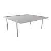 Absco Structures 5.50 x 5.50 x 2.37 Zincalume Double Skillion Carport