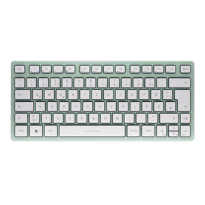 Cherry KW 7100 MINI BT 75% Compact Bluetooth Office Keyboard (Green)