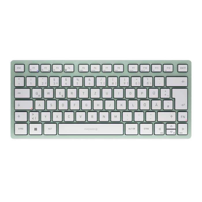 Cherry KW 7100 MINI BT 75% Compact Bluetooth Office Keyboard (Green)
