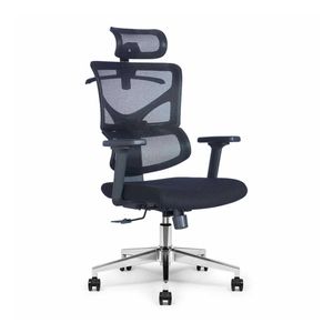 Modern Furniture BIRGER Executive Office Chair with Headrest - Black