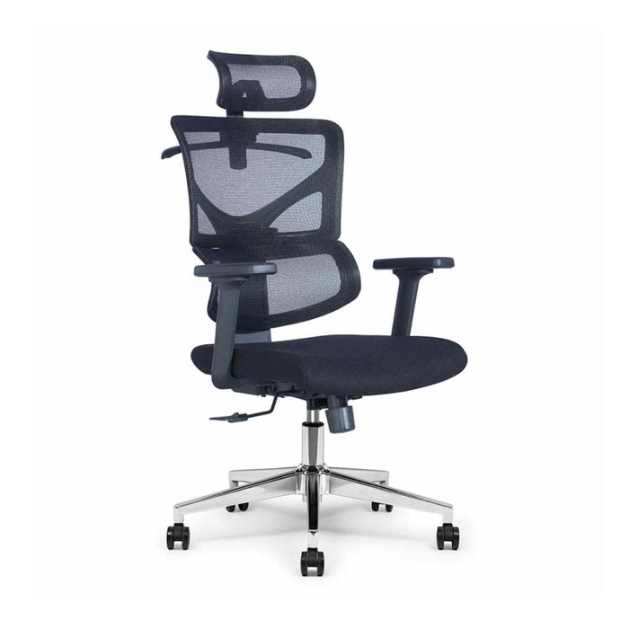 Modern Furniture BIRGER Executive Office Chair with Headrest - Black