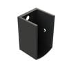 Emro Matte Black Shower Track Wall Mounting Bracket