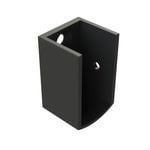 Emro Matte Black Shower Track Wall Mounting Bracket