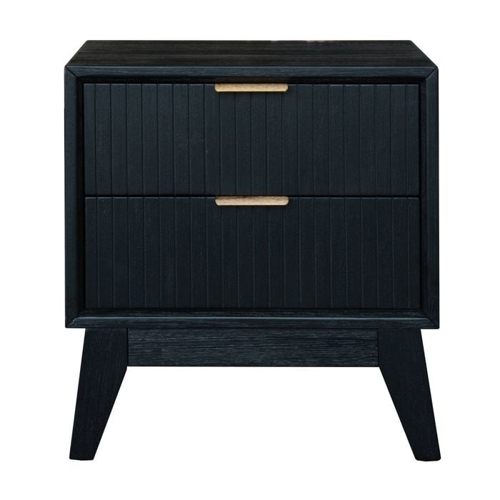 Matilda Bedside Table Black
