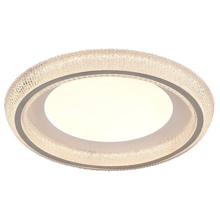 Vencha Trilliant 48w Tri-Colour LED Crystal Close to Ceiling Light