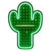 Bump 28.7 x 40cm Cactus Neon USB Powered Pegboard Wall Light 