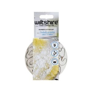 Wiltshire Tinplate Number Cutter Set