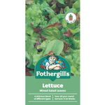 Fothergill's Lettuce Mixed Salad Leaves Vegetable Seeds