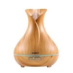 Devanti 400ml Aroma Diffuser Aromatherapy Wood Grain