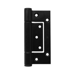 Austyle 100 x 48 x 3.2mm Black Hirline Fast Fix Hinge 55444