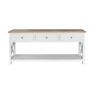 Marmalade Hampton 170cm Console Table White Oak