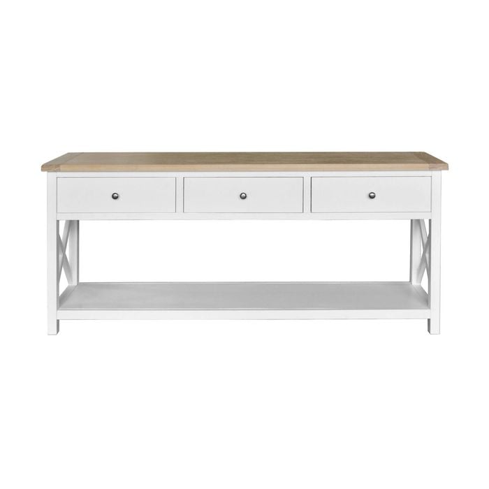 Marmalade Hampton 170cm Console Table White Oak