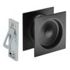 Gainsborough Matt Black Square Passage Sliding Cavity Door Set