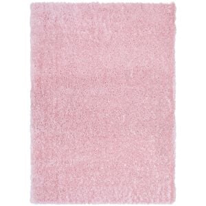 The Rug Connection Angel Pink 290x200cm - Large Shag Indoor Floor Rug