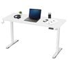 Lifespan Fitness Ergodesk Electric Standing Desk 140cm (white/white)