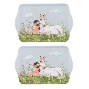 Ashdene My Unicorn Set of 2 Scatter Trays