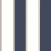 Formal Dark Blue Stripe Wallpaper G67550,10m x 53cm
