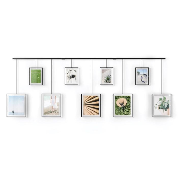 Umbra Exhibit Frame 9pcs Set Black 223x4x77cm