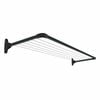 Daytek Slim Fold Down Clothesline - Black Satin