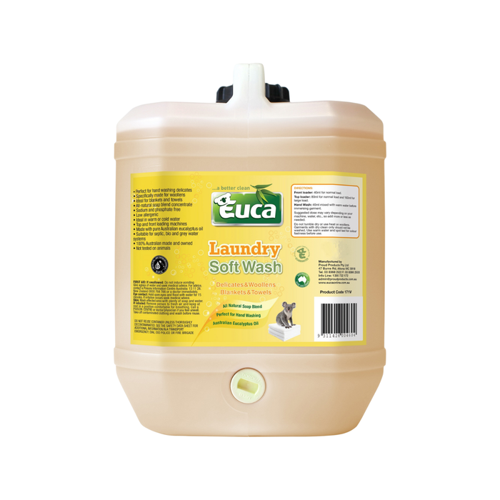 Euca 20lt Laundry Soft Wash Eucalyptus