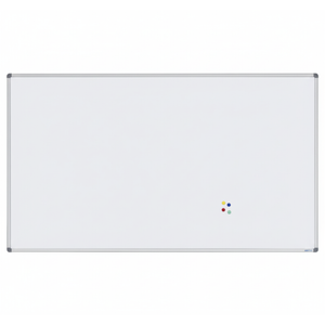 DuraWrite Magnetic Whiteboard Aluminium Frame 1500x1200mm