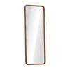 Oikiture Full Length Mirror 166x60cm Rectangle Dressing Floor Mirrors Walnut