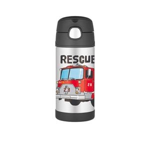 Thermos Funtainer Insulated Drink Bottle 355ml Firetruck