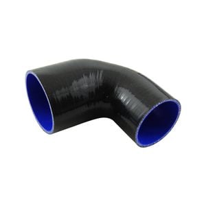 Takashi Black Silicone Hose 90 Degree Reducing Elbow 3.5" To 3" (89-76mm) Turbo