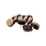 Surface Gard 25mm Nail on Felt Pad - 12 Pack