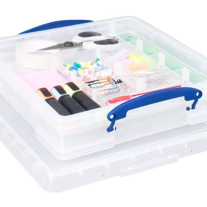 Really Useful Box - 7 Litre Clear + Tray