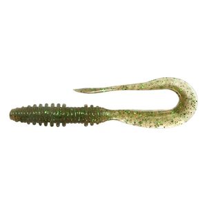 Keitech Mad Wag Mini 2.5" Scented Soft Plastic Fishing Lure 309S Sahara Olive Flake