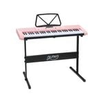 Alpha 61 Key Lighted Electronic Piano Keyboard