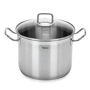 Stockpot With Glass Lid Stainless Steel 8.1 Ltr - Tahara Series