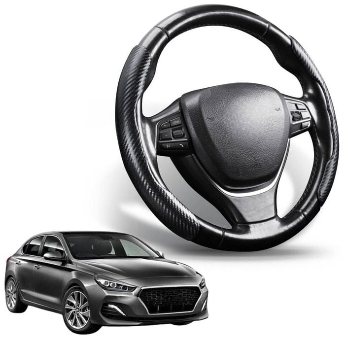 Segmented Steering Wheel Cover for Hyundai i30 2017 - Current (Sedan)
