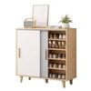 Foret Shoe Cabinet Rack Organiser Shelf Sideboard Hallway Storage Cupboard 90cm