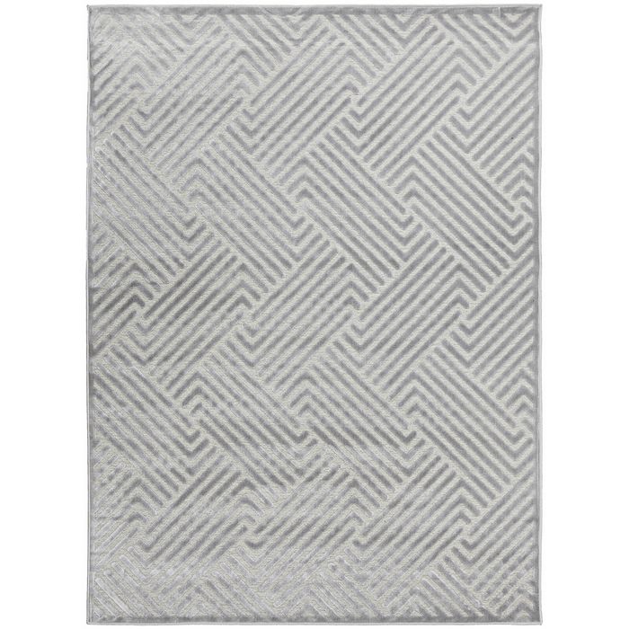 Geller Cindy Silver 400x300cm - Oversize Power Loomed Rug