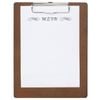 Olympia Wooden Menu Presentation Clipboard A4 Restaurant Cafe Hospitality Supplies