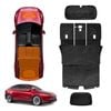 2-In-1 Boot Liners for Tesla Model Y Juniper 2025-Onwards All Weather Front Toolbox Cargo Car Trunk Interior Cover