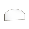 Barelli 600 x 1200mm Signature High Specification Brushed Nickel Luce Arch Framed Mirror