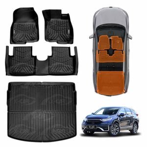 3D Floor Mats Boot Liner for Honda CRV CR-V 2017-2023 All Weather Heavy Duty Cargo Car Trunk Luggage Tray