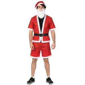 ADULT SANTA CLAUS COSTUME Suit Father Xmas Party Outfit Father Christmas