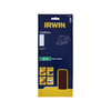 IRWIN 115 x 280mm 120 Grit 1/2 Un-Punched Sand Sheets - 5 Pack