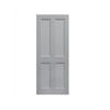 Thermtek 1980 X 810mm Parkwood 4 Panel Aluminium Entry Door