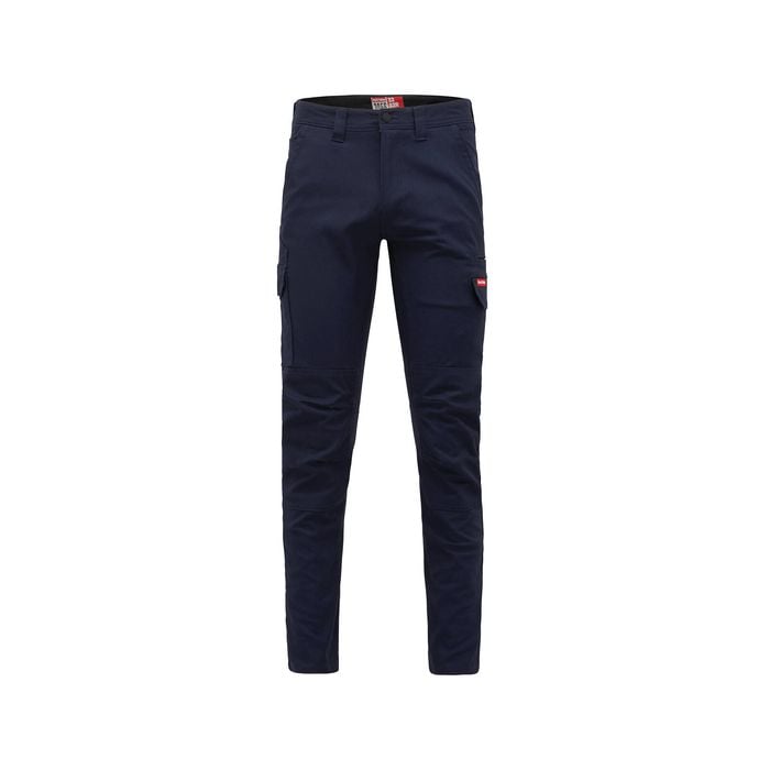 Hard Yakka Navy 3056 Stretch Canvas Cargo Pants - Size 87R