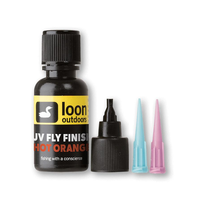 Loon Outdoors UV Fly Finish Hot Orange