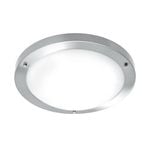 Brilliant Atherton 60W IP44 Oyster Ceiling Light