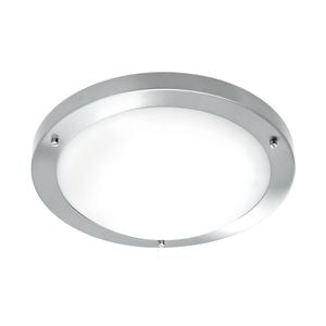 Brilliant Atherton 60W IP44 Oyster Ceiling Light